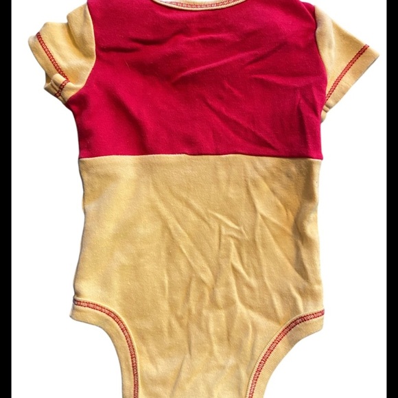 Disney Winnie the Pooh Red and Yellow Bodysuit - Picture 2 of 4